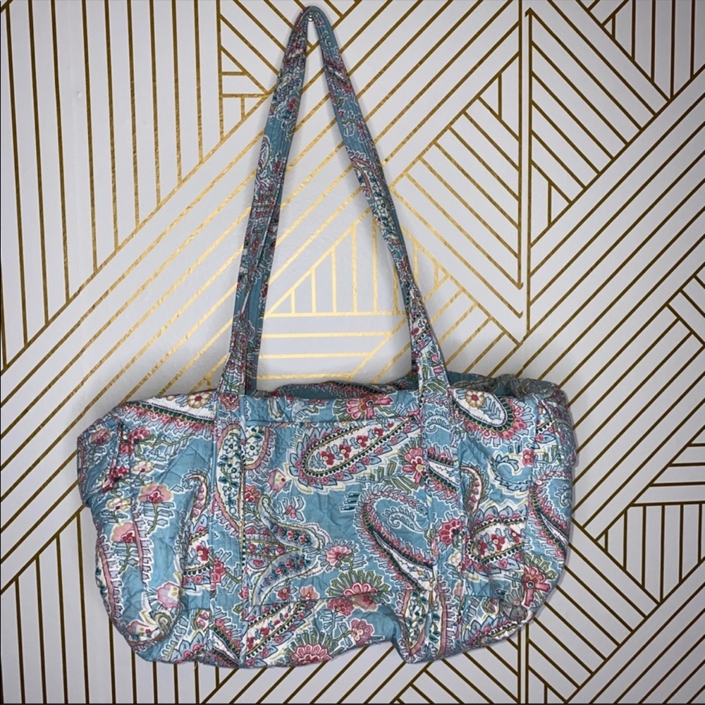 Pottery Barn Quilted Duffle Bag